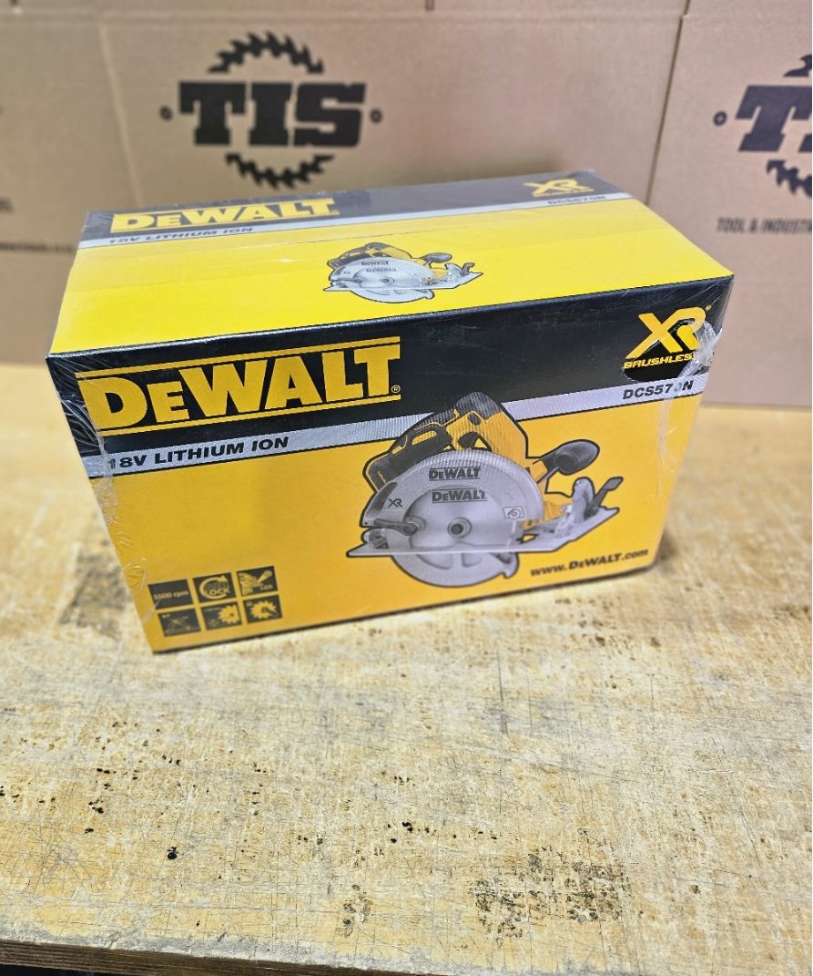 Brand New Genuine Dewalt 18v XR BL Circ Saw bare - Tool Only